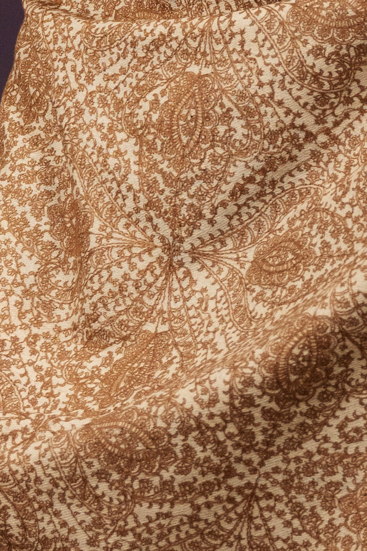 Pashtush Womens Embroidery Jaal Jamawar Shawl, Tonal, Intricate Heritage Collection