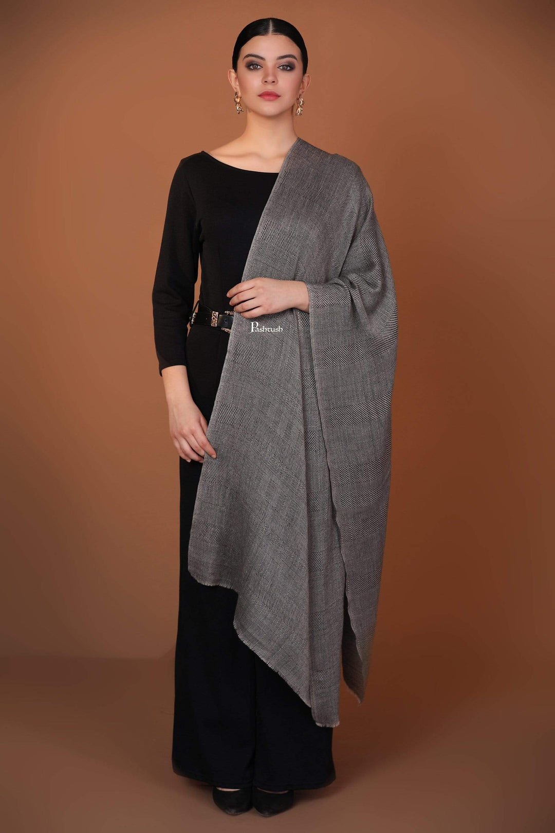 Pashtush Shawl Store Stole Pashtush Womens Softest Cashmere Scarf, Warm and 100% Pure