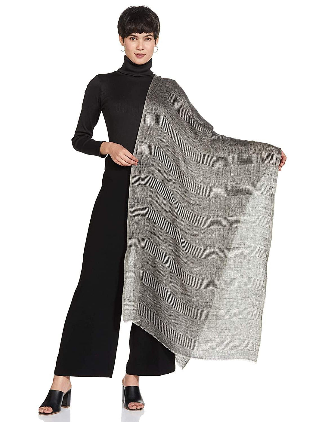 Pashtush India 70x200 Pashtush Womens Softest Cashmere Scarf, Warm and 100% Pure