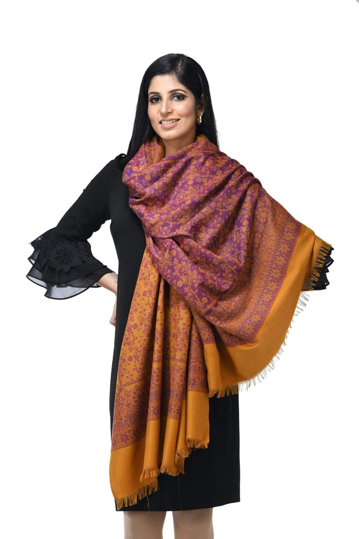 Pashwool 70x200 Pashwool Womens Extra Soft Bamboo Stole, Reversible