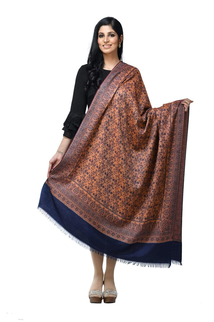 Pashwool 100x200 Pashwool Womens Faux Pashmina Shawl, Soft and Warm, Reversible